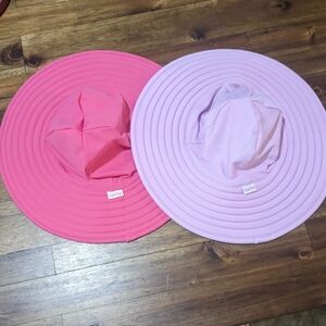 Ruffle Butts Swim Hats Bundle of 2-12m to 2t